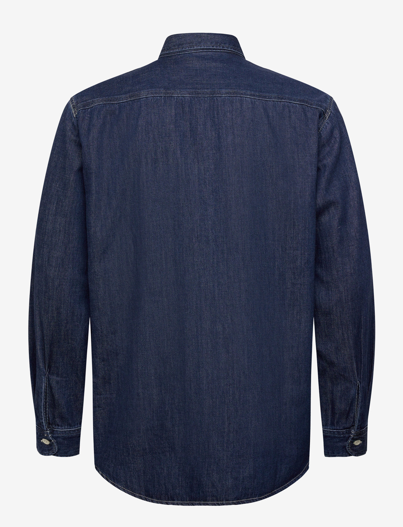 Edwin - Work Shirt Ls-Blue - Dark Used - blue - 1