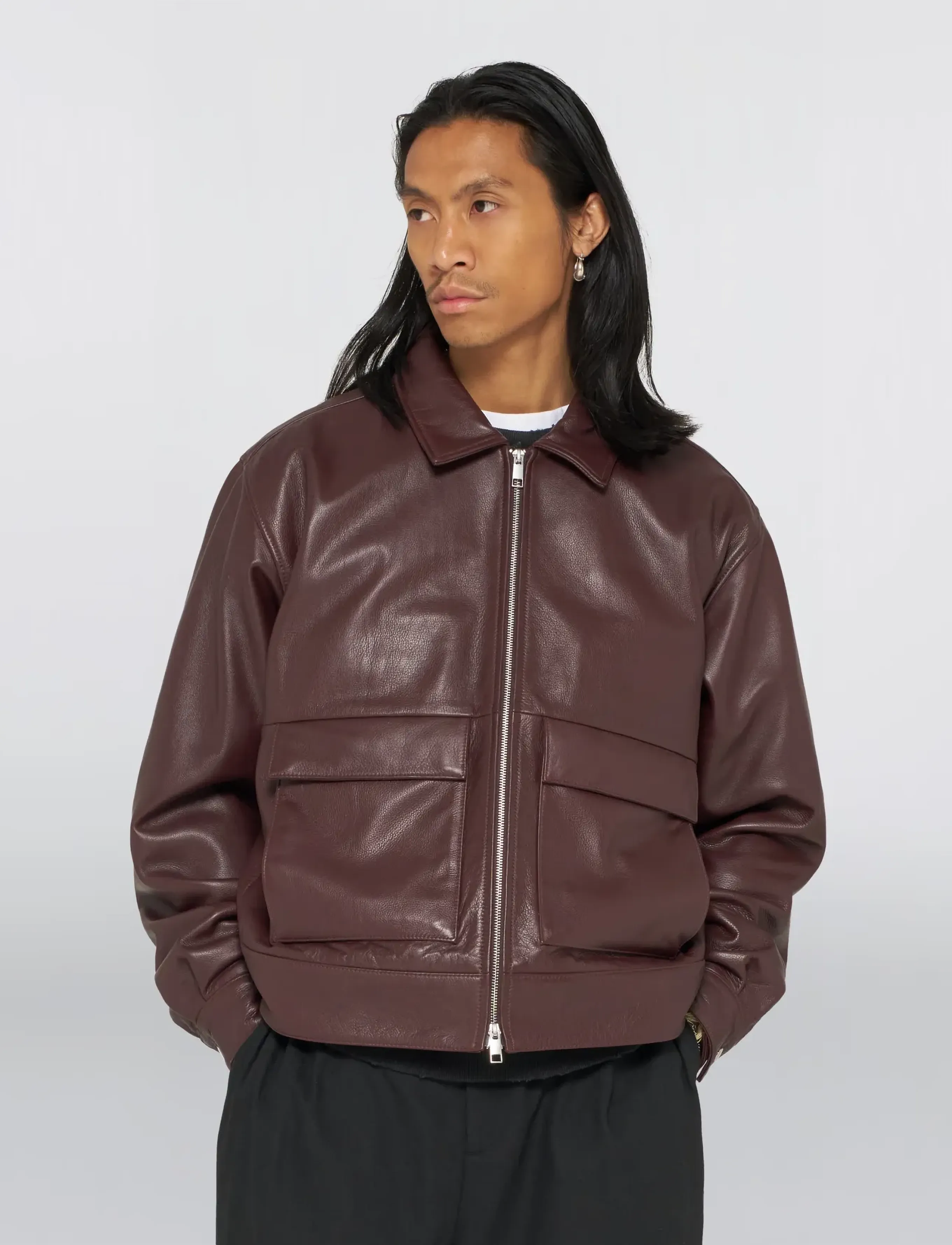 Edwin Dogma Jacket Dark skinnjackor herr – bild 4