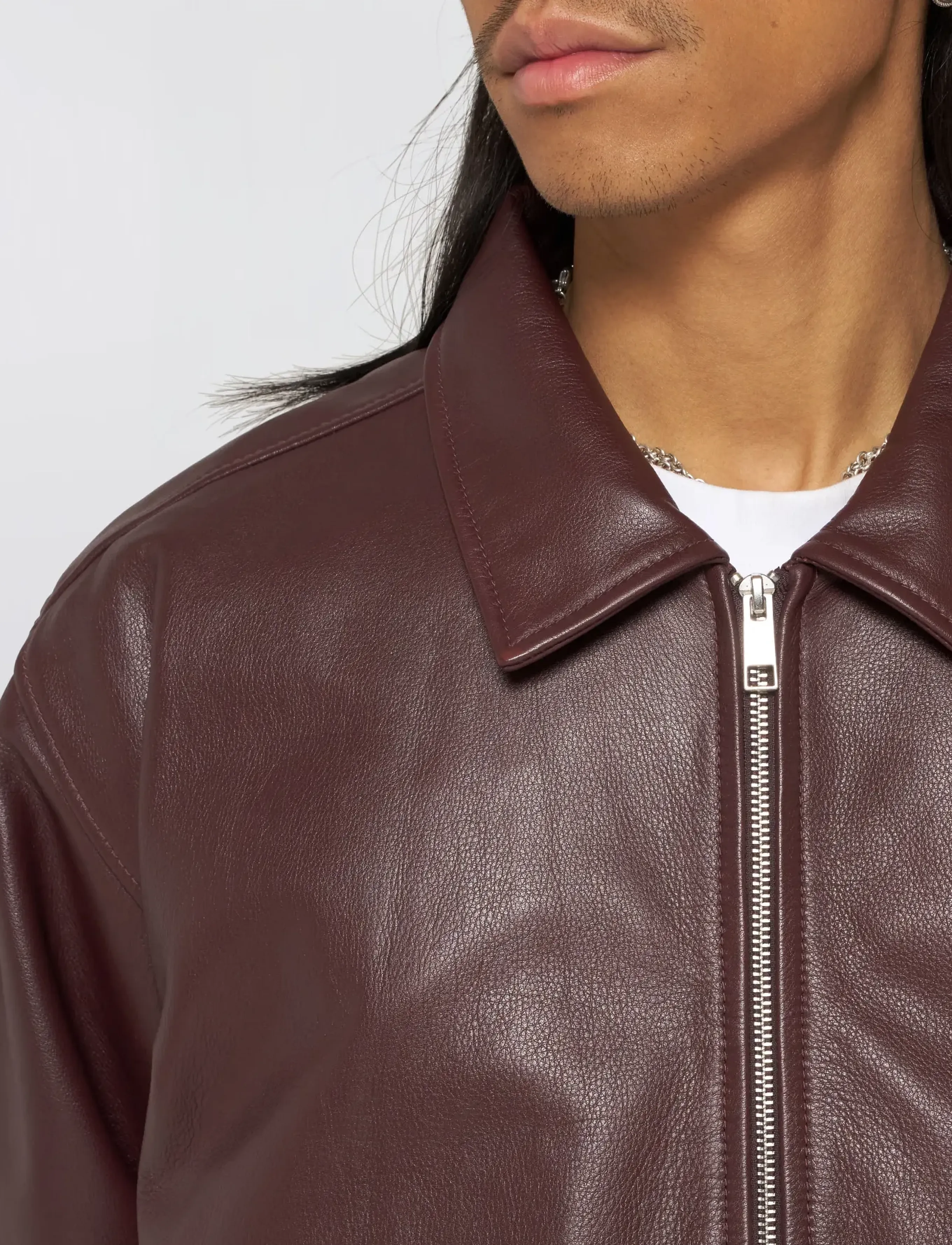 Edwin Dogma Jacket Dark skinnjackor herr – bild 7
