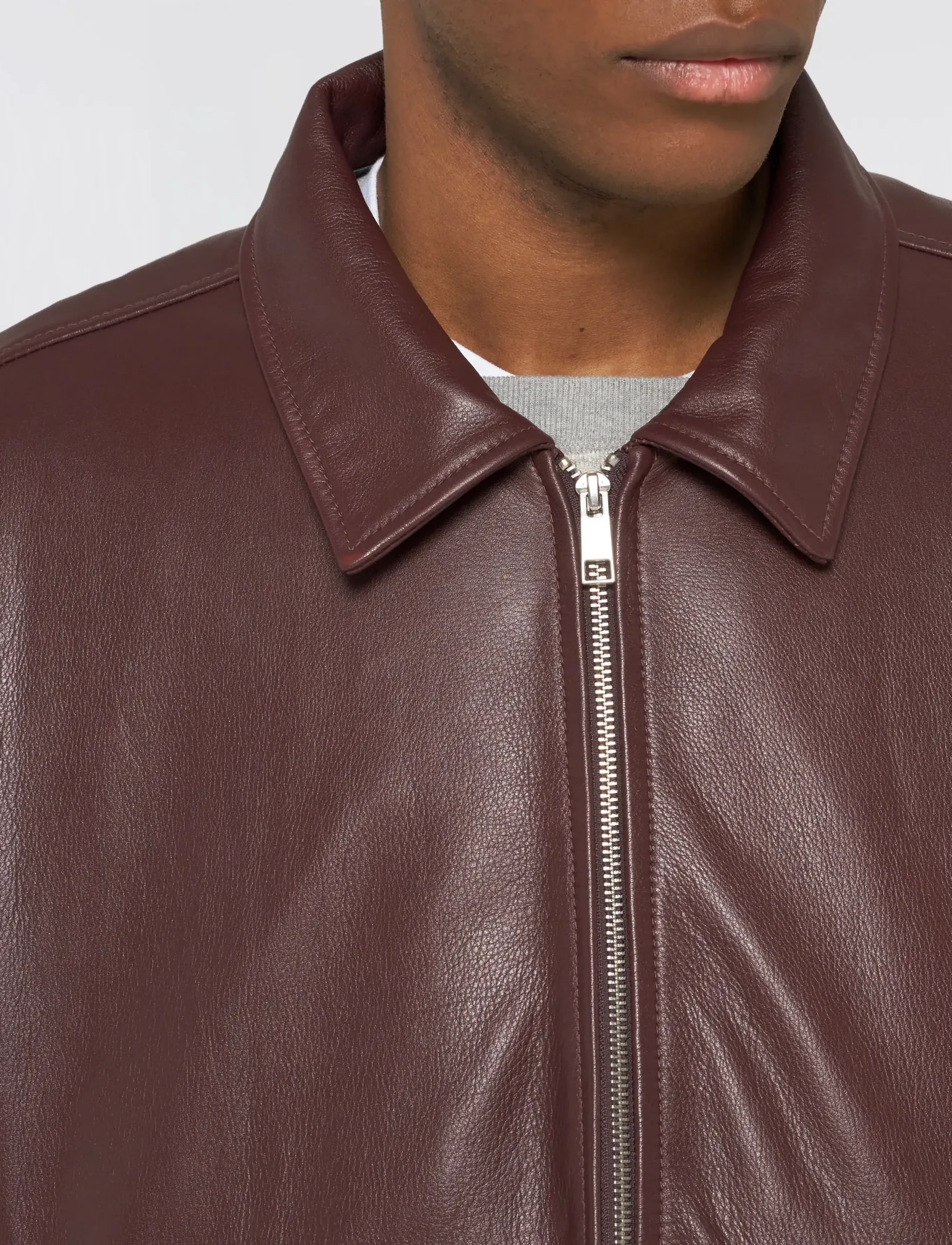 Edwin Dogma Jacket Dark skinnjackor herr – bild 9