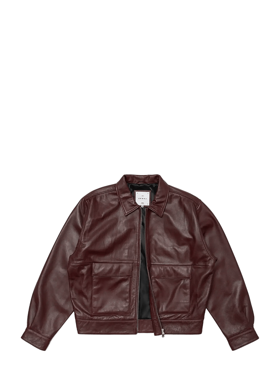 Edwin - Dogma Jacket - Brown Burgundy - herbstjacken - brown burgundy - 1