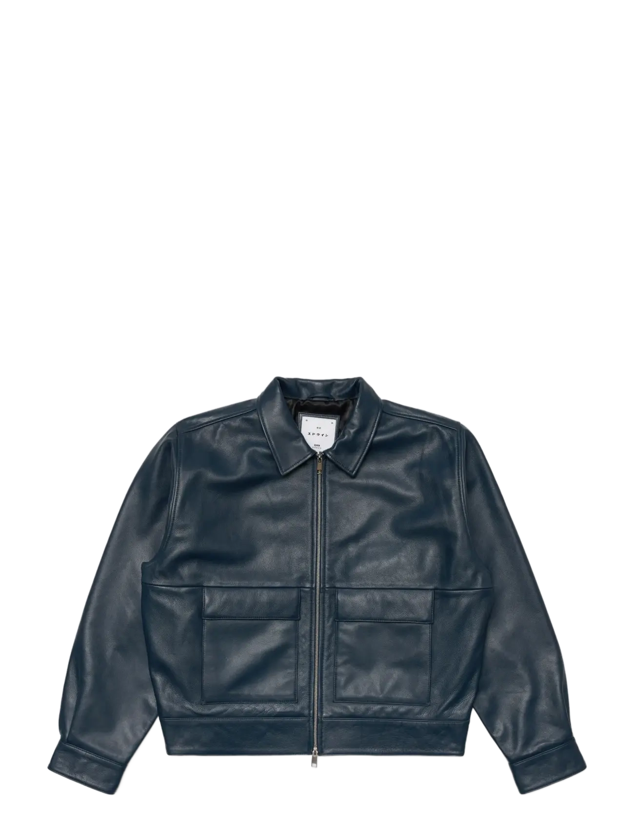 Edwin Dogma Jacket - Brown Burgundy - Jackor - DARK NAVY / navy