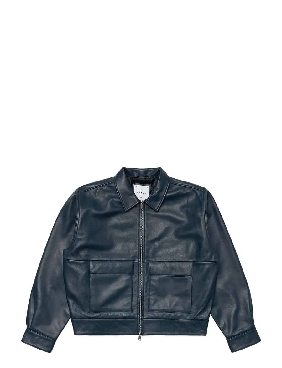 Edwin - Dogma Jacket - Brown Burgundy - herbstjacken - dark navy - 0