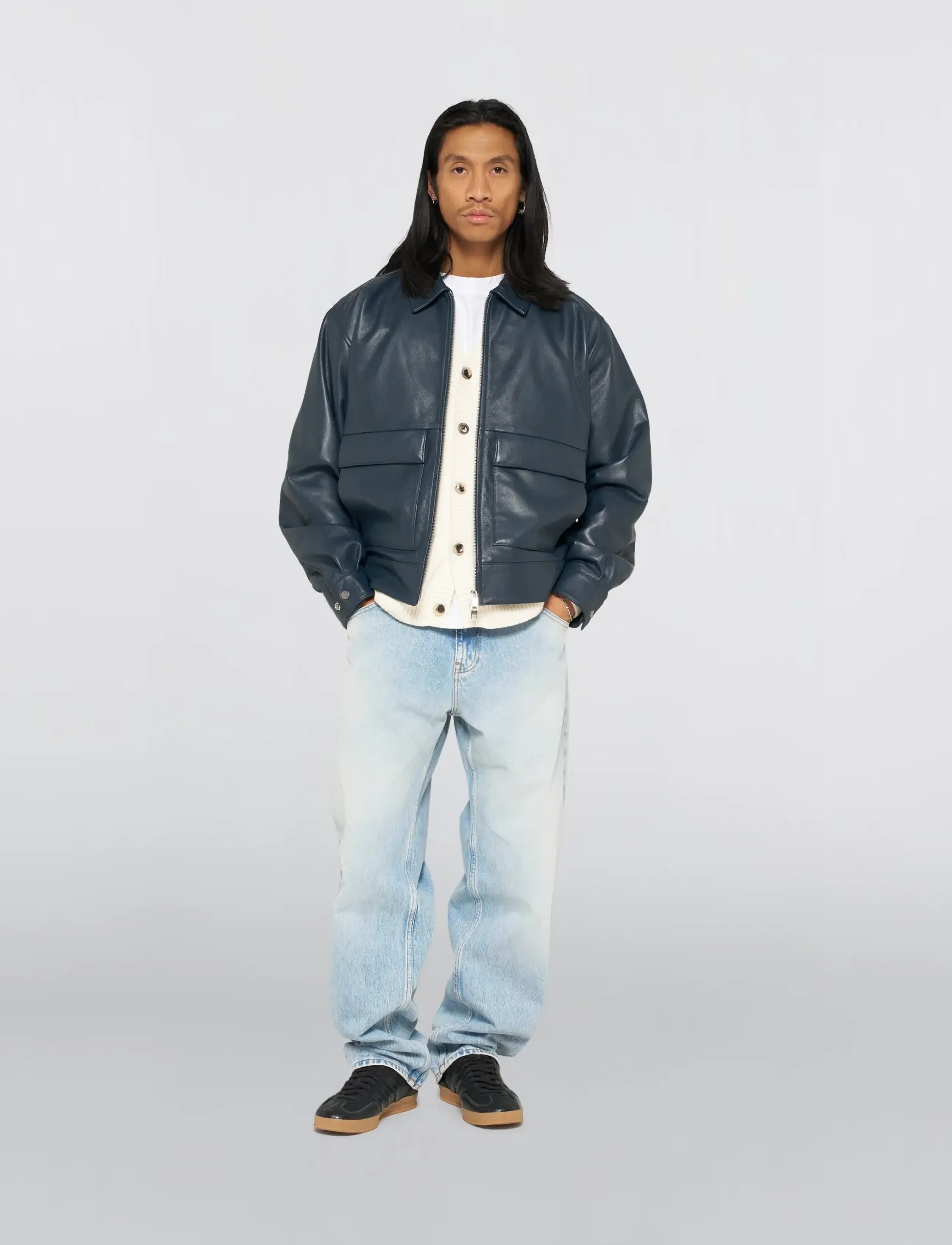 Edwin Dogma Jacket - Dark Navy - Kleidung - DARK NAVY / navy