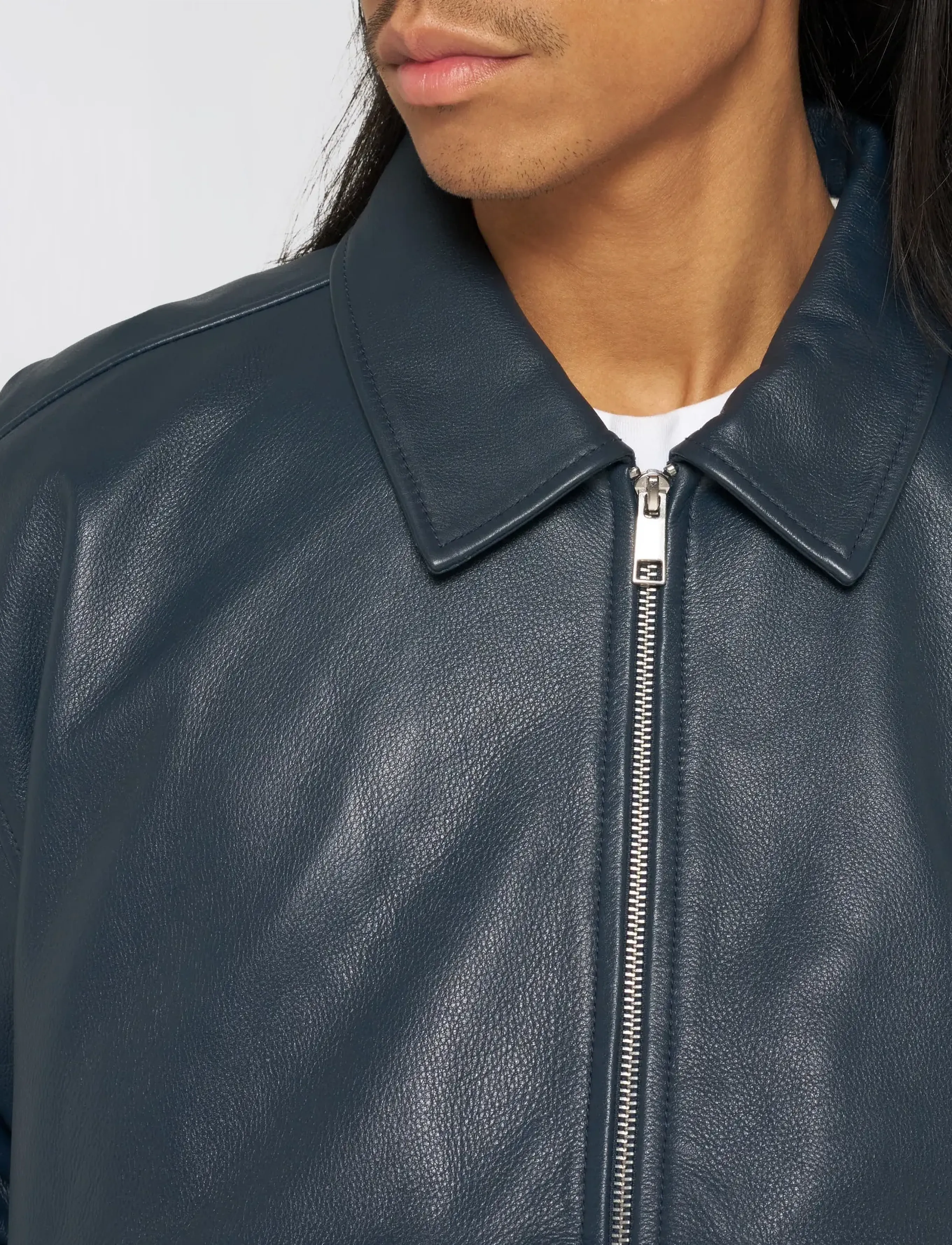 Edwin Dogma Jacket Dark skinnjackor herr – bild 7