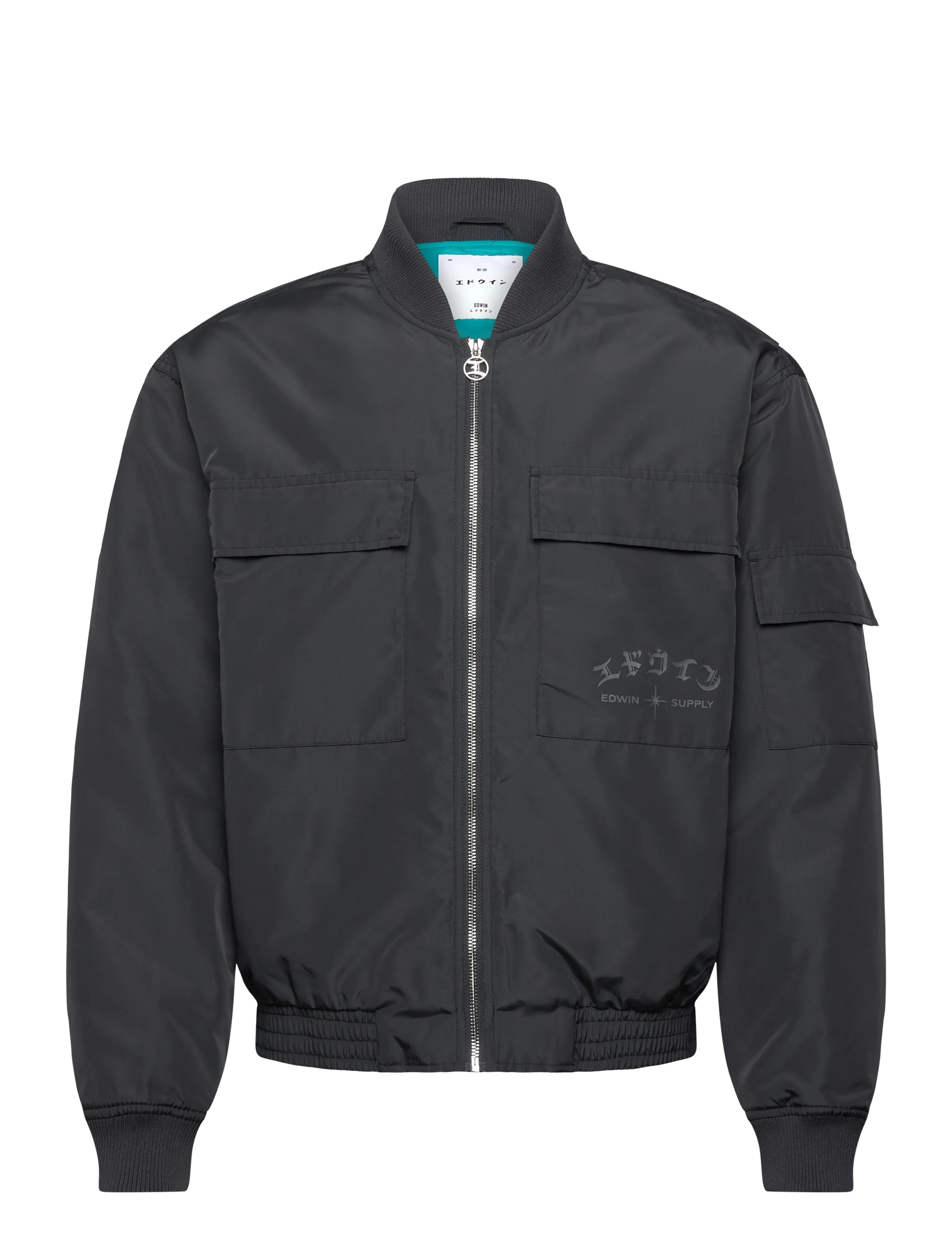 Edwin ULTRA BOMBER-BLACK - Winter deals - BLACK / black