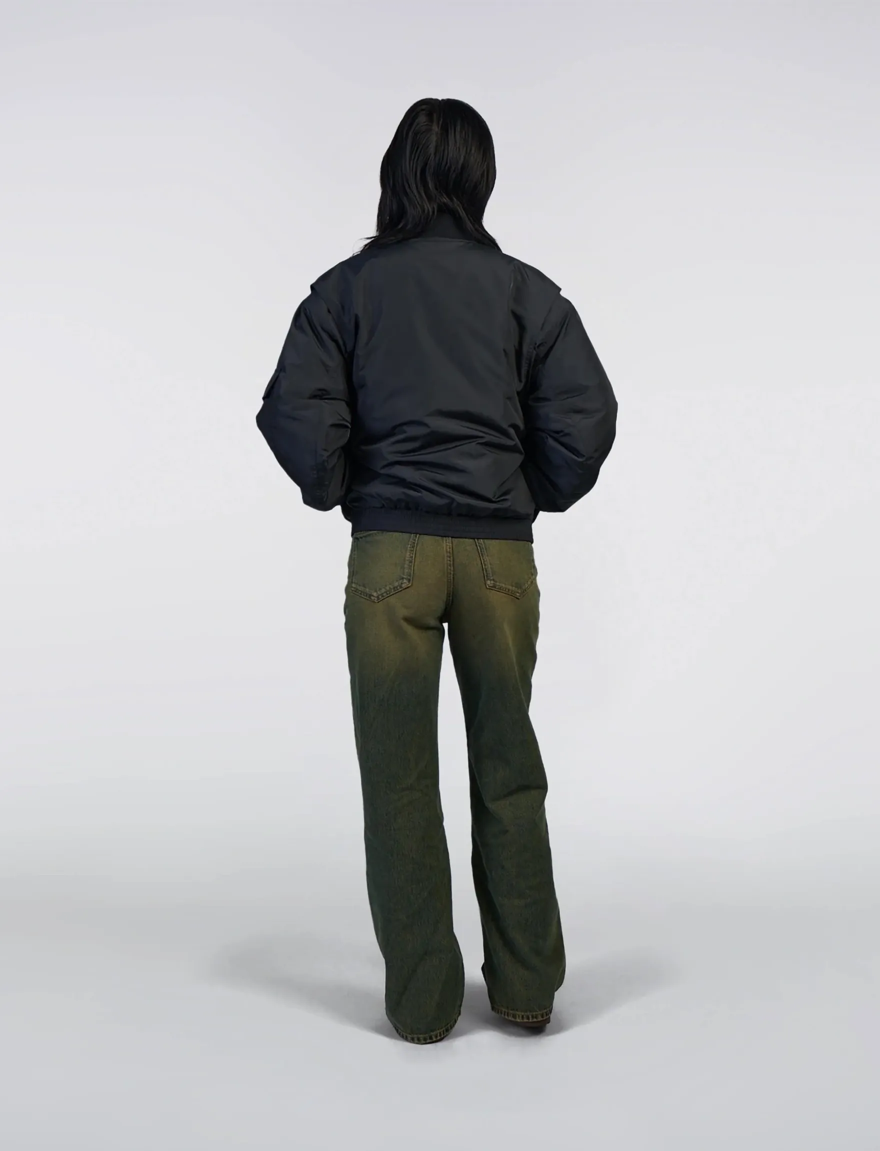 Edwin Ultra Bomber-Black, S, Jackets, Schwarz - Bomber Männerswear