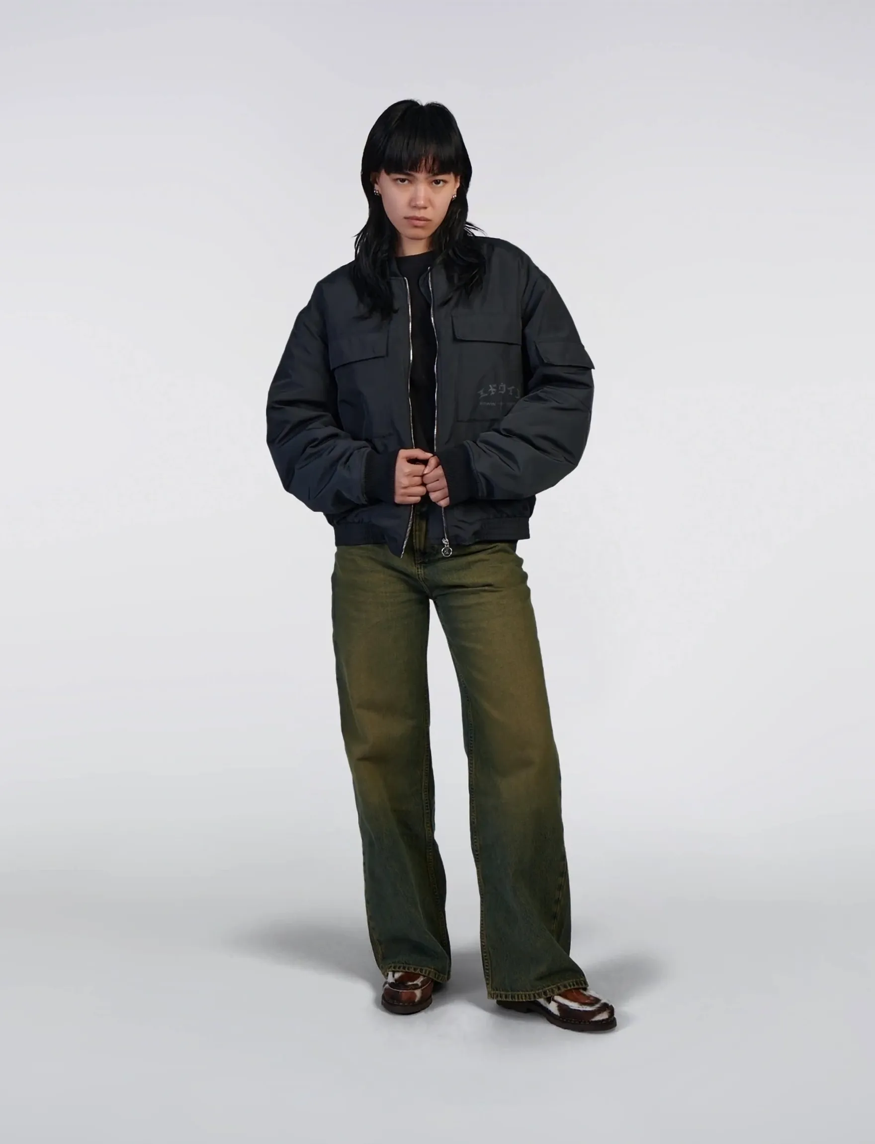 Edwin - ULTRA BOMBER-BLACK - frühlingsjacken - black - 4