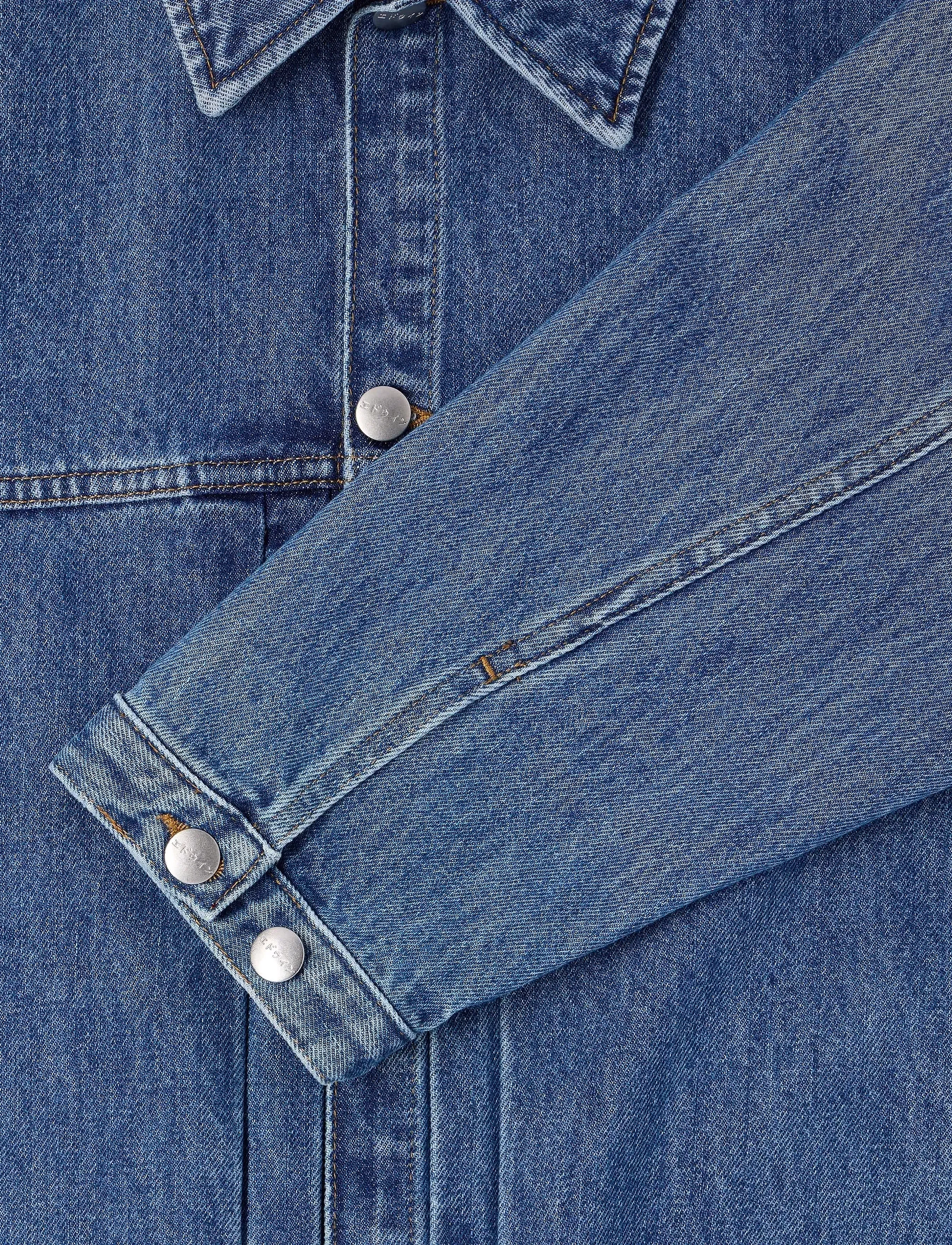Edwin - FREELAND JACKET - vestes en jean non doublées - blue - 3