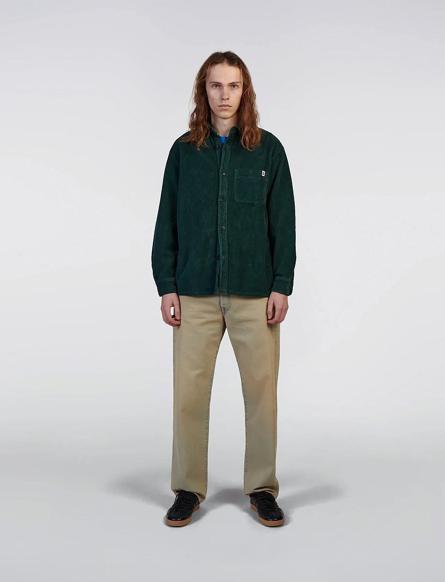 Edwin - ANDER SHIRT LS - manchesterskjortor - green gables - 0