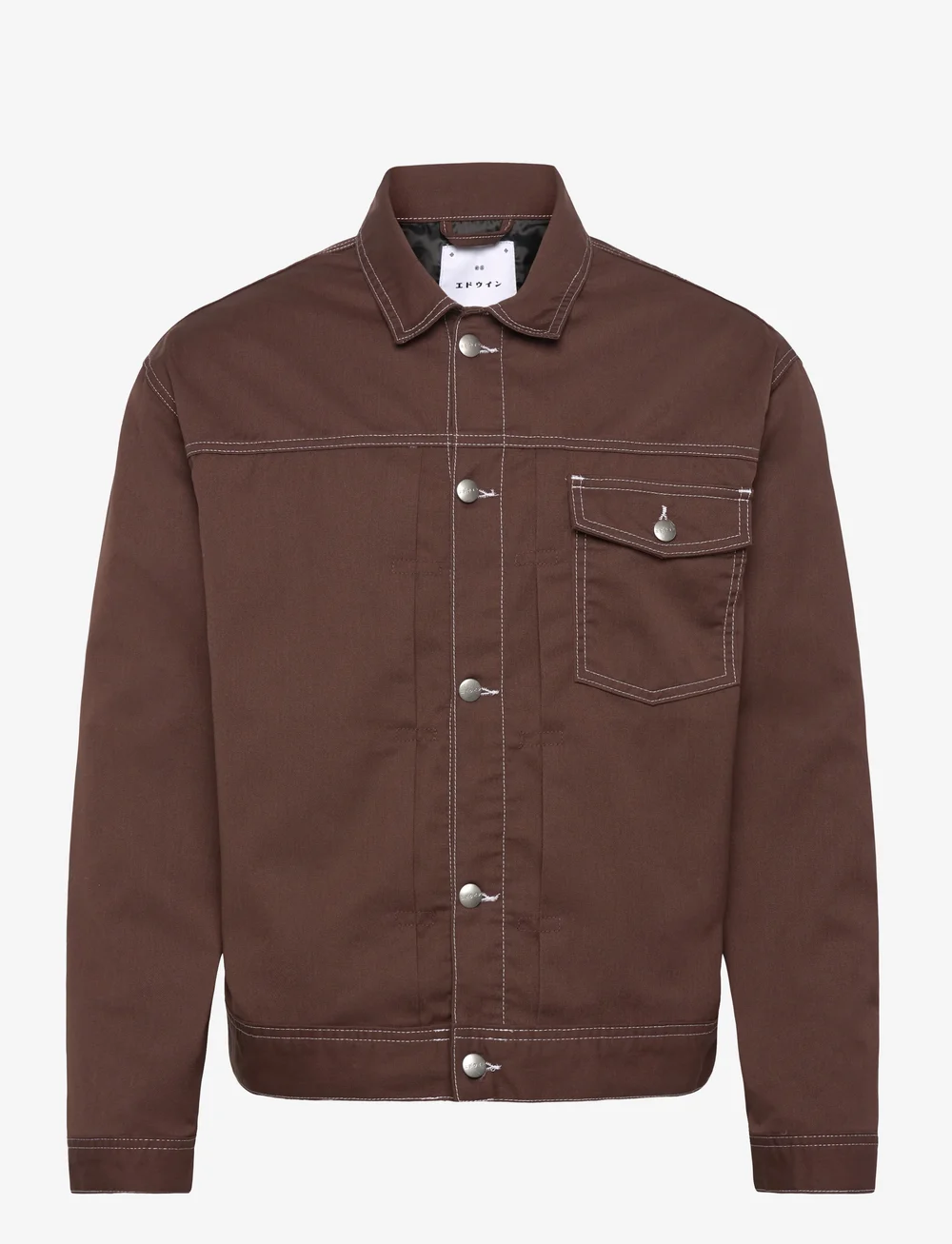 Edwin - MAINE JACKET - leichte jacken - french roast - 1