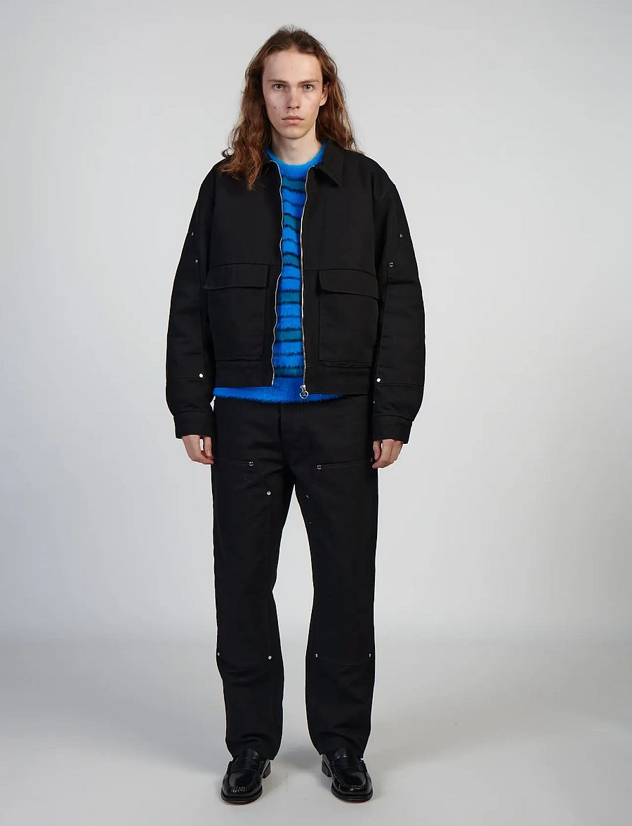 Edwin - DOGMA WORK JACKET - kevadjoped - black - 0