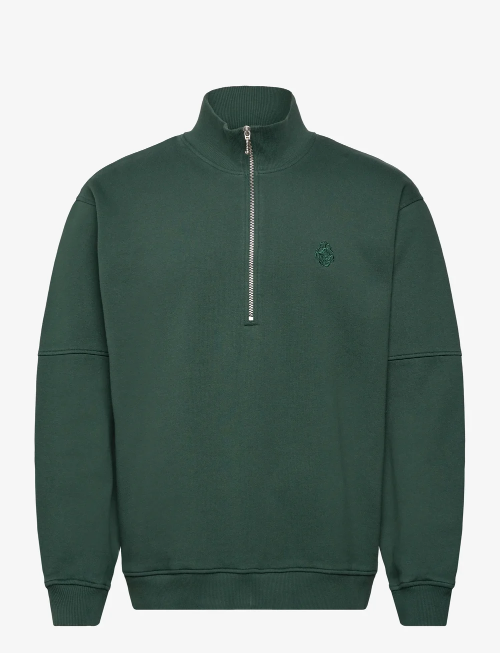 Edwin - KOJI HALF ZIP SWEAT - half zip-trøjer - green gables - 1