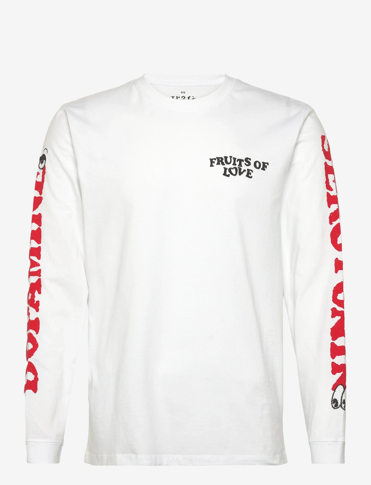 Edwin - FRUITS OF LOVE T-SHIRT LS - white - 0
