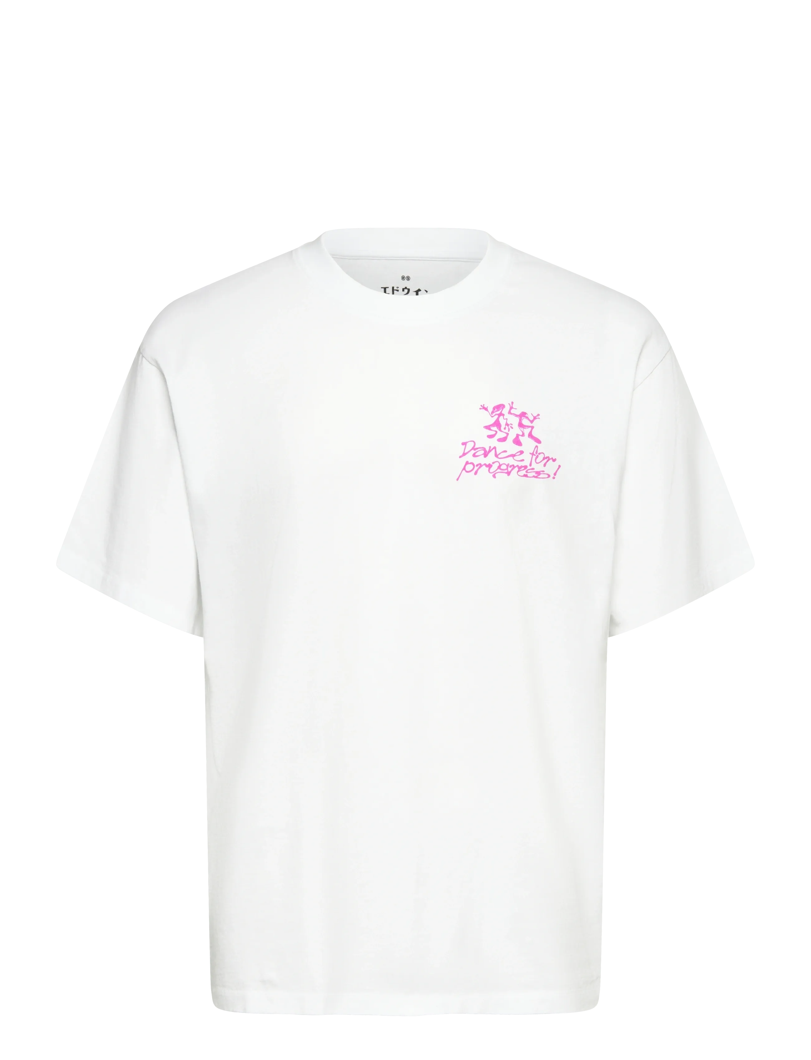 Edwin TOKYO DANCE UNION T-SHIRT-WHITE - Tøj - WHITE / white