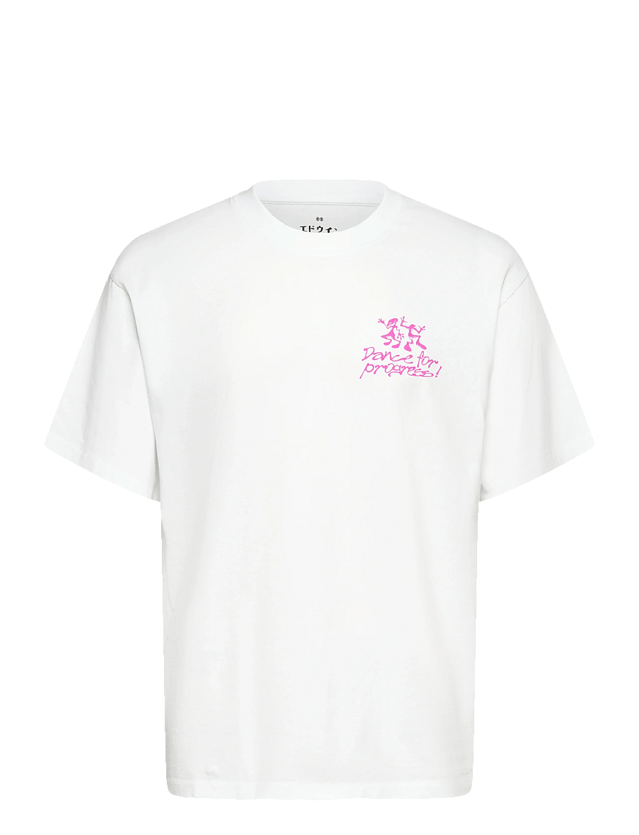 Edwin - TOKYO DANCE UNION T-SHIRT-WHITE - kurzärmelige t-shirts - white - 1