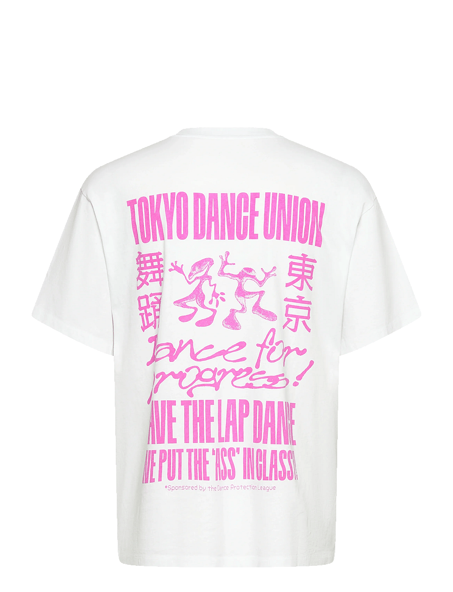Edwin - TOKYO DANCE UNION T-SHIRT-WHITE - kurzärmelige t-shirts - white - 2