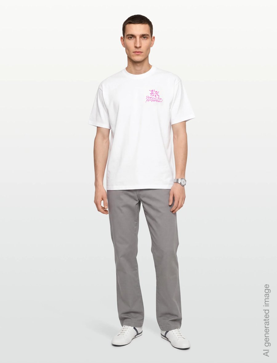 Edwin - TOKYO DANCE UNION T-SHIRT-WHITE - kurzärmelige t-shirts - white - 0