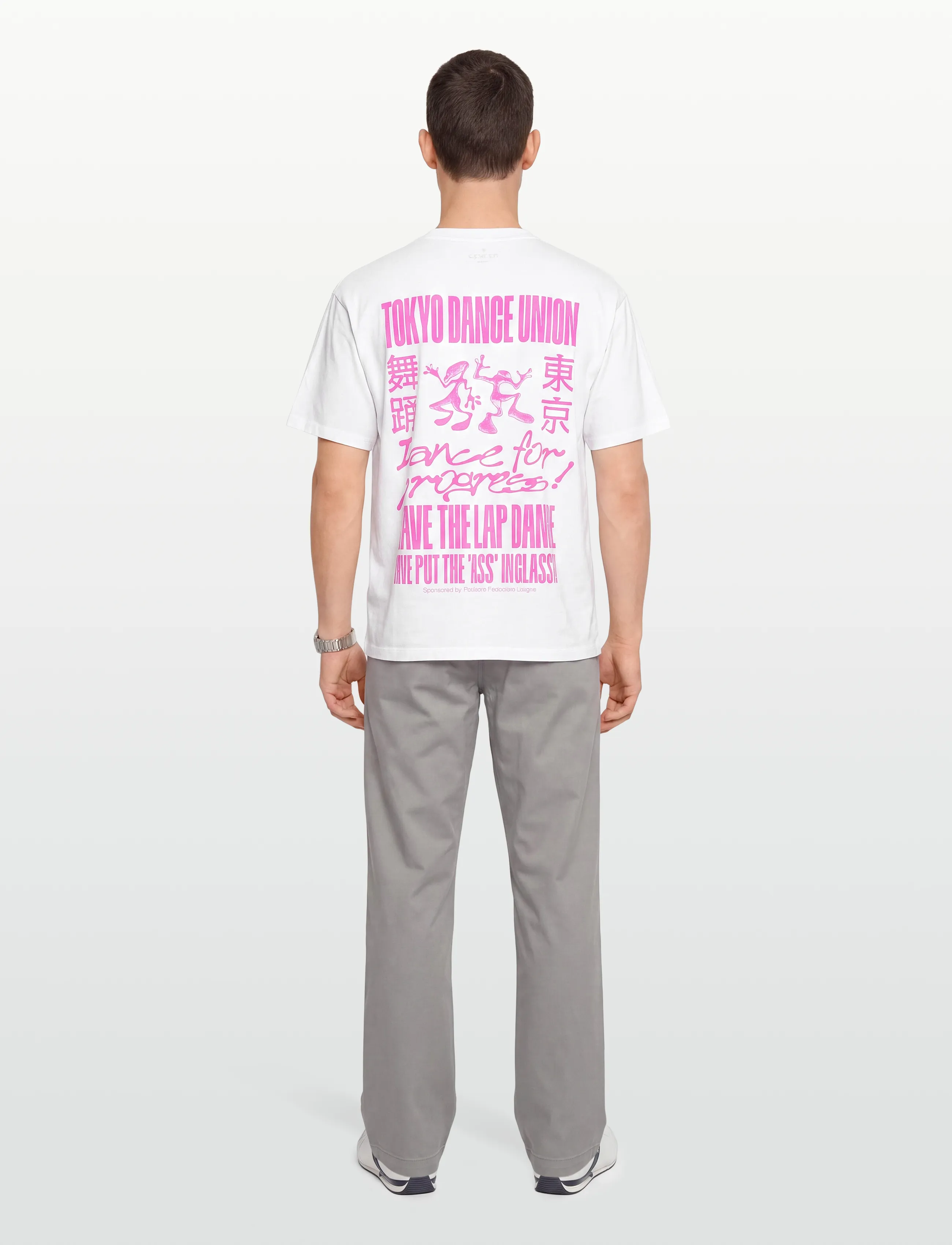 Edwin - TOKYO DANCE UNION T-SHIRT-WHITE - kortærmede t-shirts - white - 4