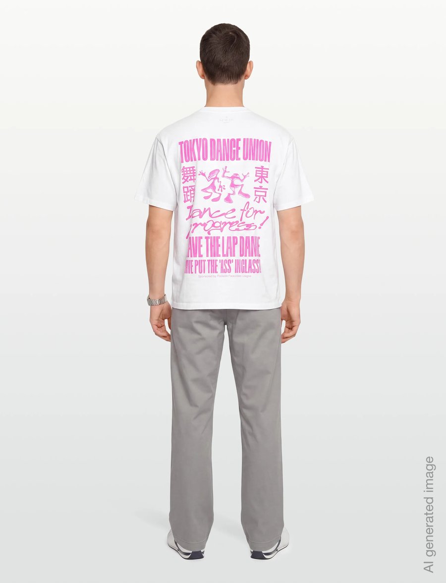Edwin - TOKYO DANCE UNION T-SHIRT-WHITE - kurzärmelige t-shirts - white - 4