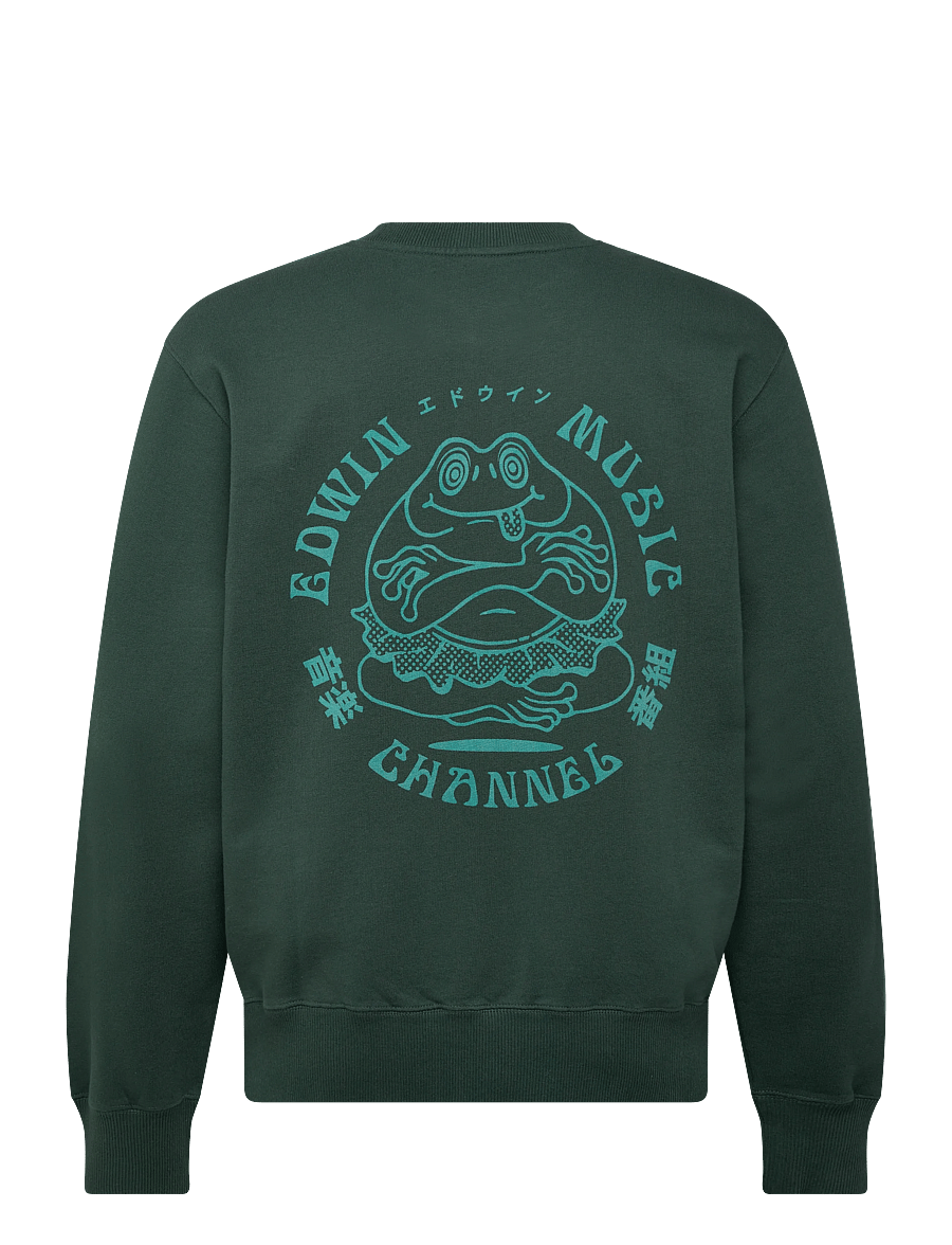 Edwin - EDWIN MUSIC CHANNEL SWEAT-GREEN GABLES - dressipluusid - green gables - 1