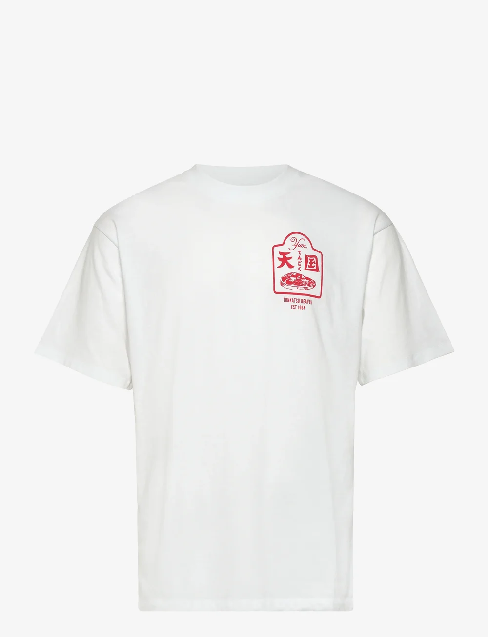 Edwin - TONKATSU T-SHIR - kortærmede t-shirts - white - 0