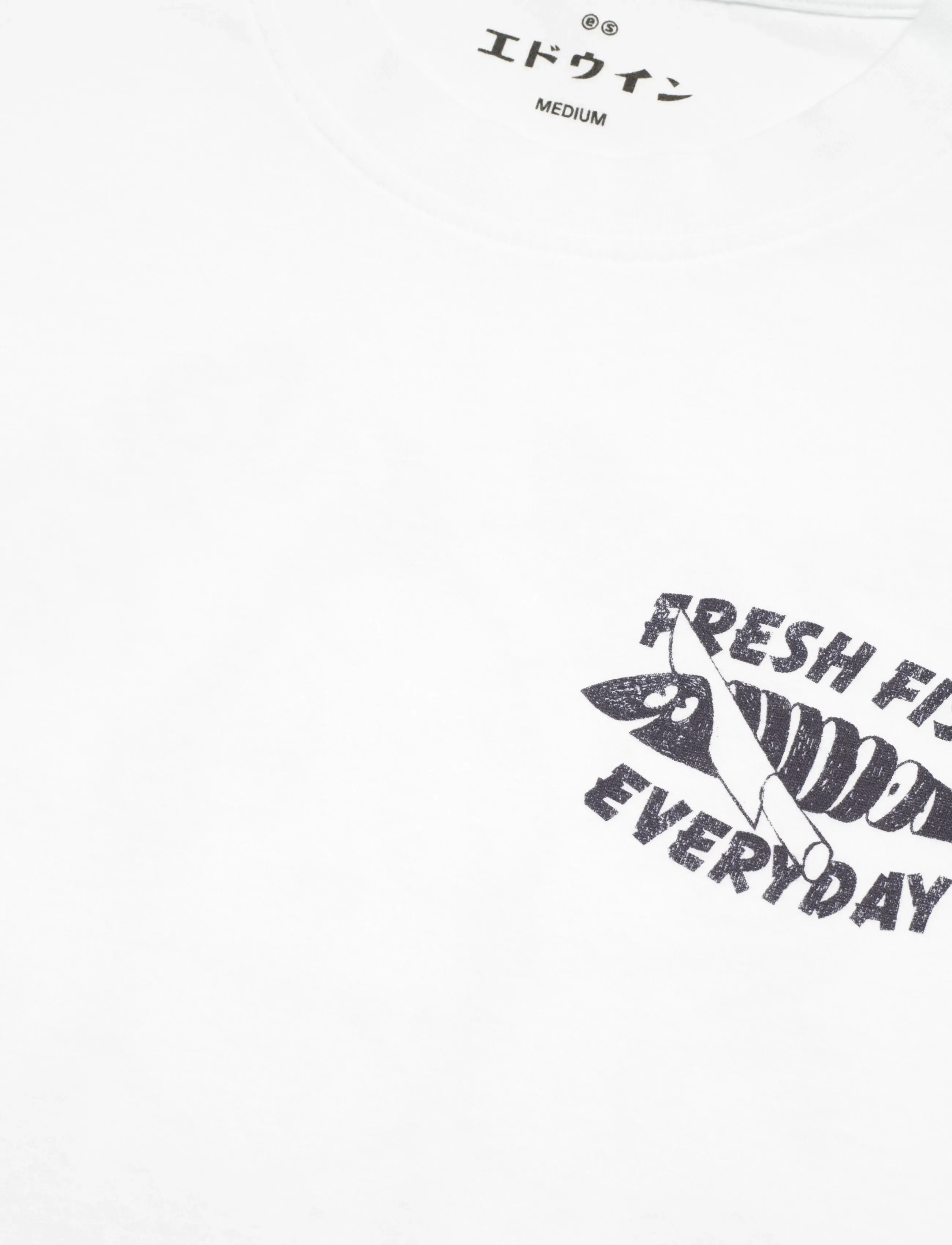 Edwin - MONSIEUR SAKANA T-SHIRT-WHITE - kurzärmelig - white - 2