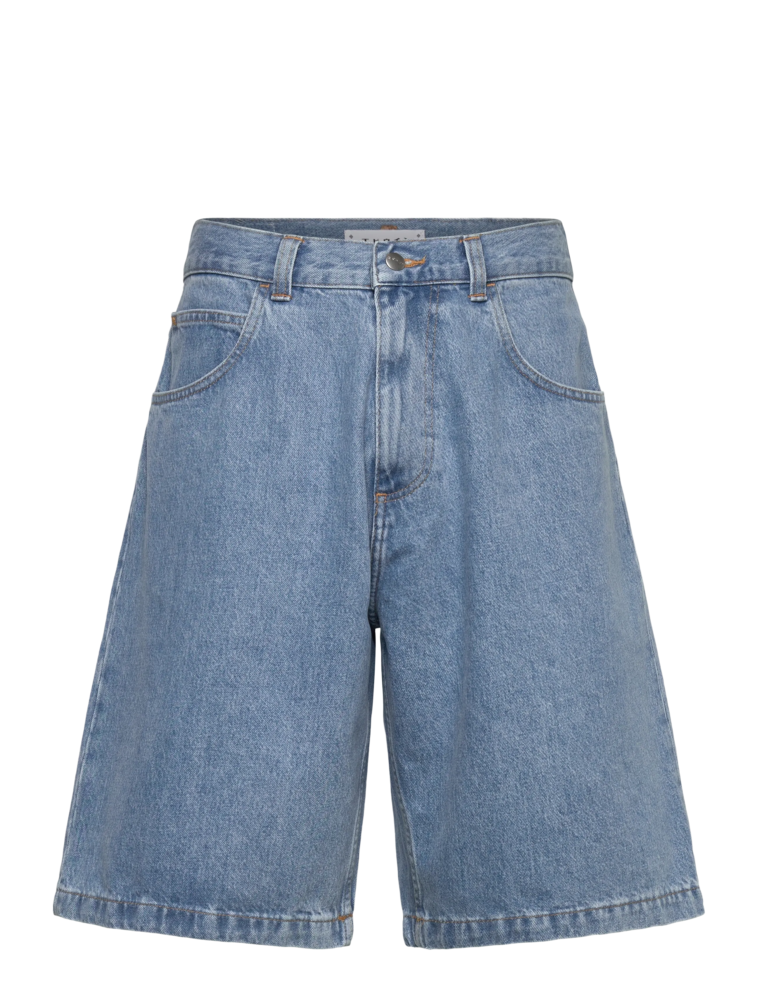 Edwin Worker Short-Blue - Heavy Bleach Wash - Shorts - BLUE / blue