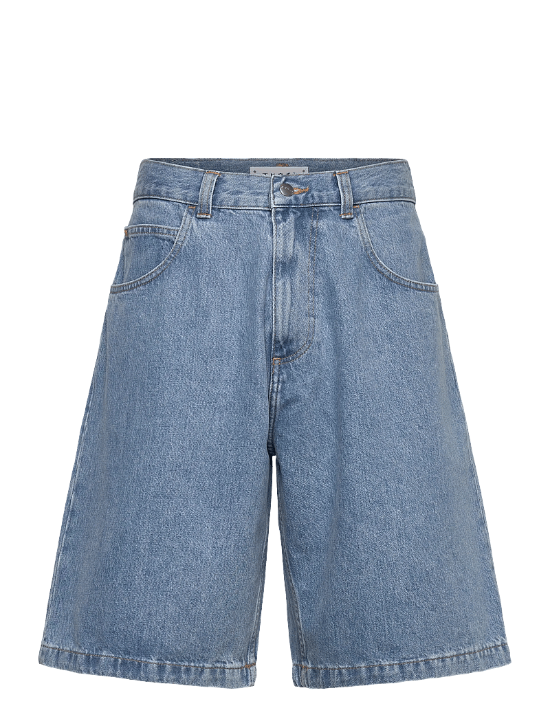 Edwin - Worker Short-Blue - Heavy Bleach Wash - jeansshorts - blue - 0