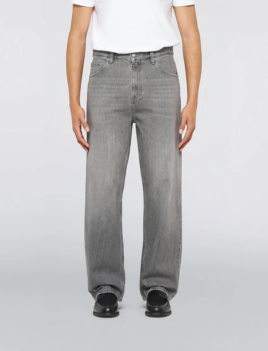 Edwin - Matrix Pant-Black - Horizon Wash - loose jeans - black - 0