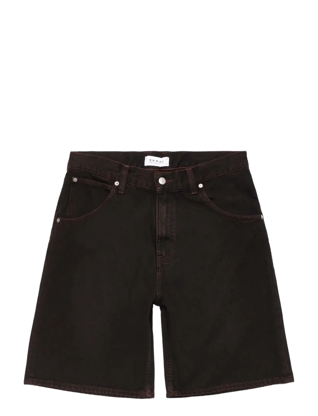 Edwin Tyrell Short-Black - Shorts - BLACK / black