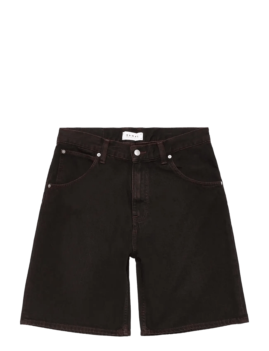 Edwin - Tyrell Short-Black - jeans shorts - black - 1