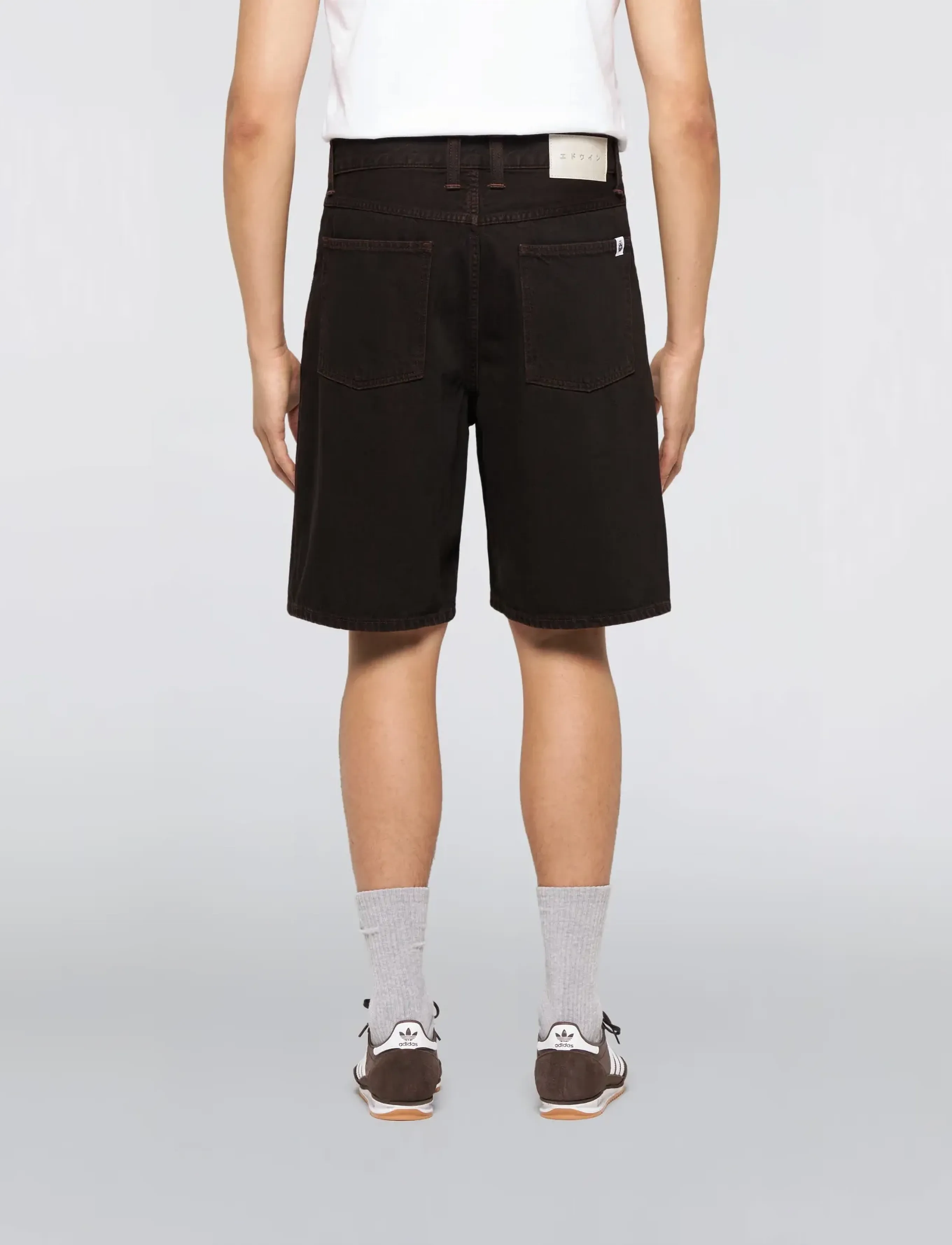 Edwin - Tyrell Short-Black - jeans shorts - black - 3