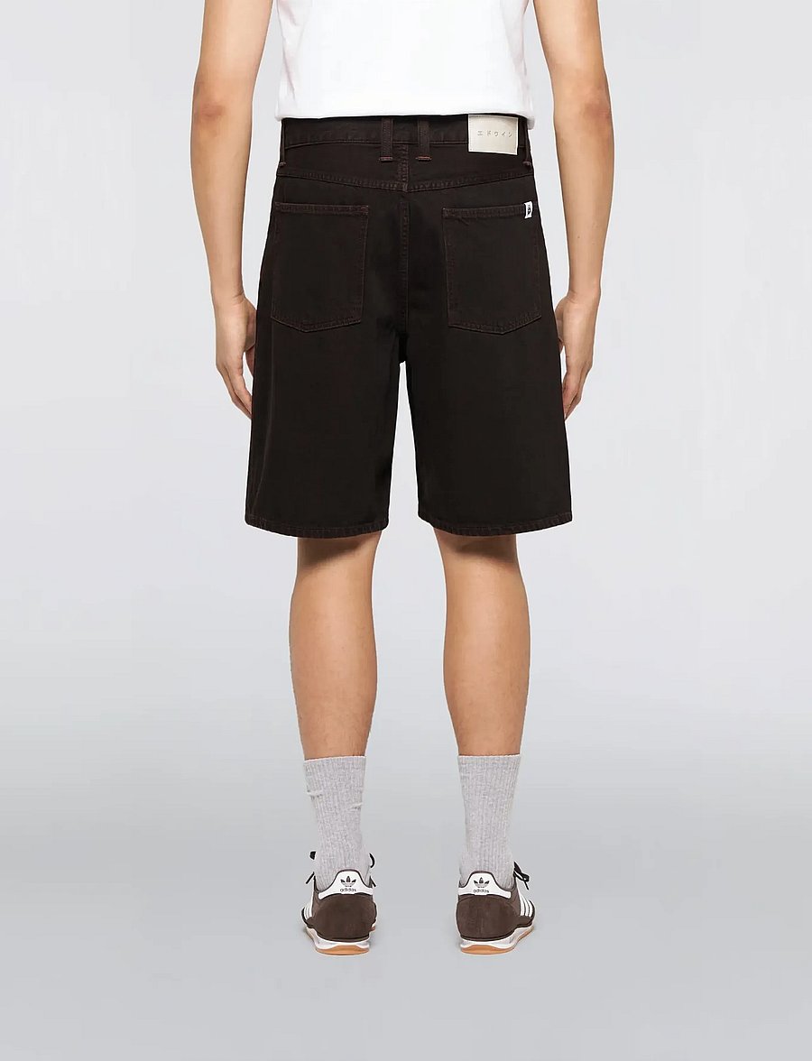 Edwin - Tyrell Short-Black - jeans shorts - black - 3