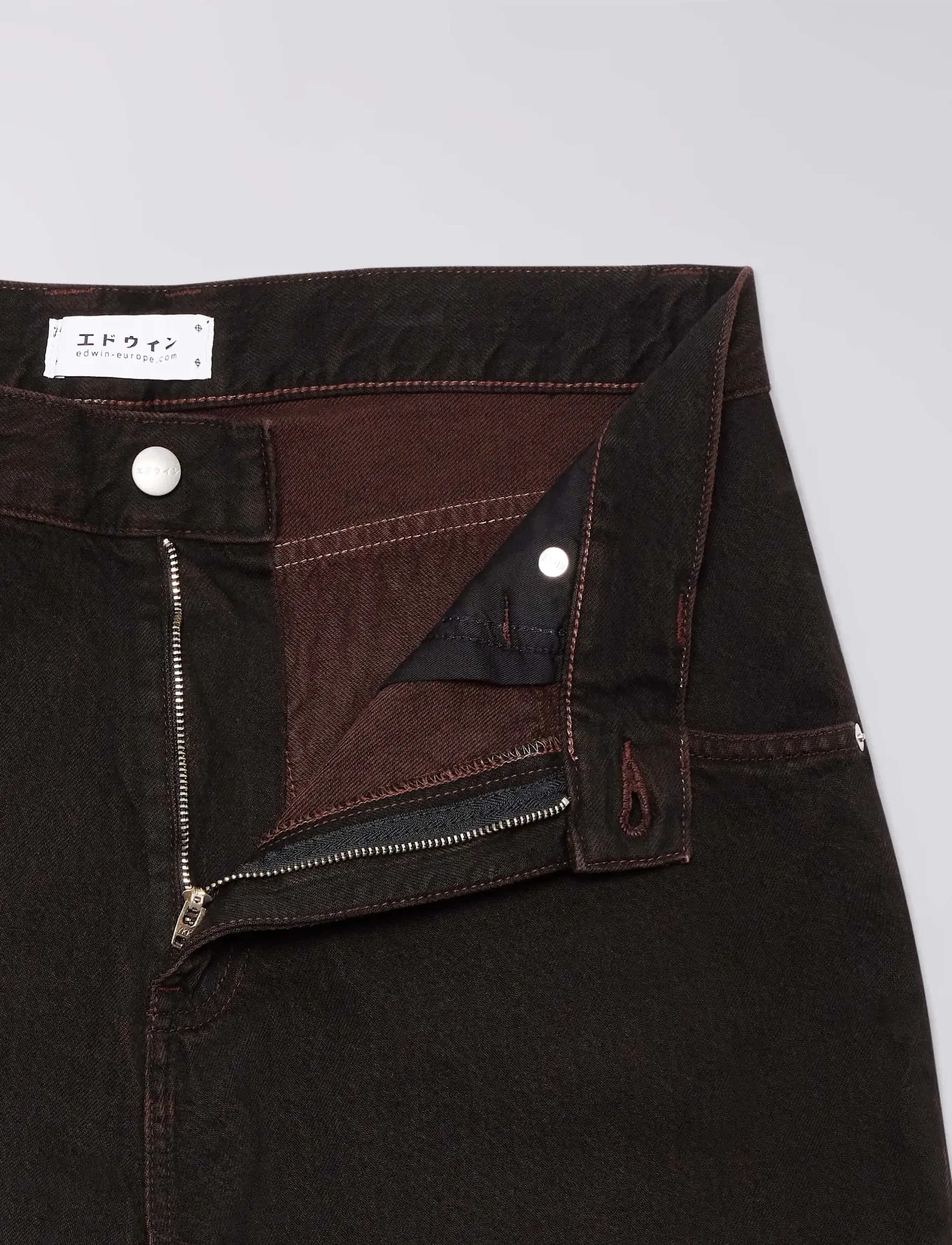 Edwin - Tyrell Short-Black - jeans shorts - black - 5