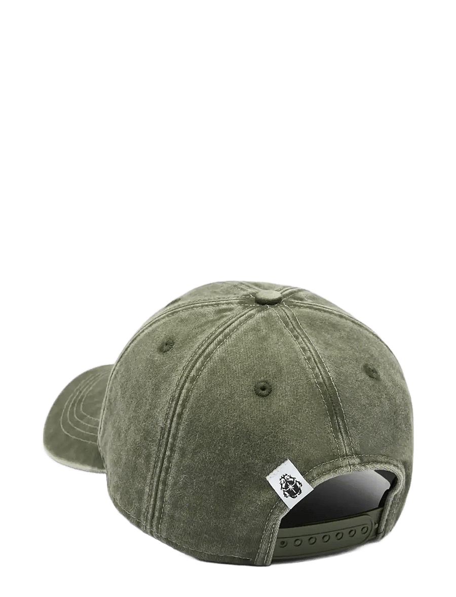 Edwin - Soft Washed 6 Panel Cap - Black - kappen - black - 2