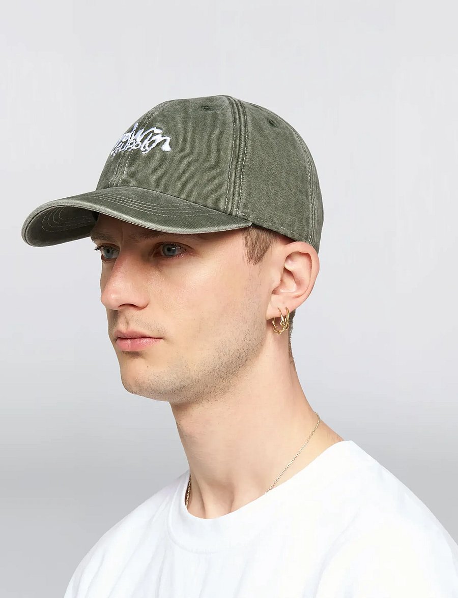 Edwin - Soft Washed 6 Panel Cap - Black - kappen - black - 4