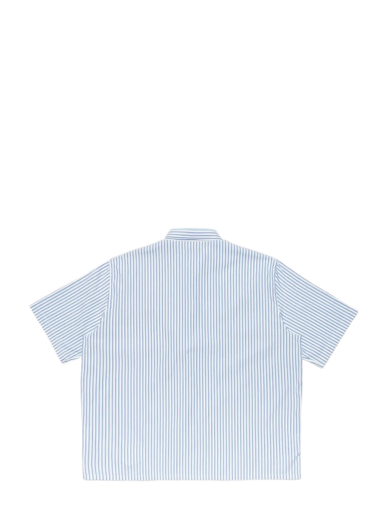 Edwin - Toledo Shirt Ss-White/Blue - basic shirts - white - 2