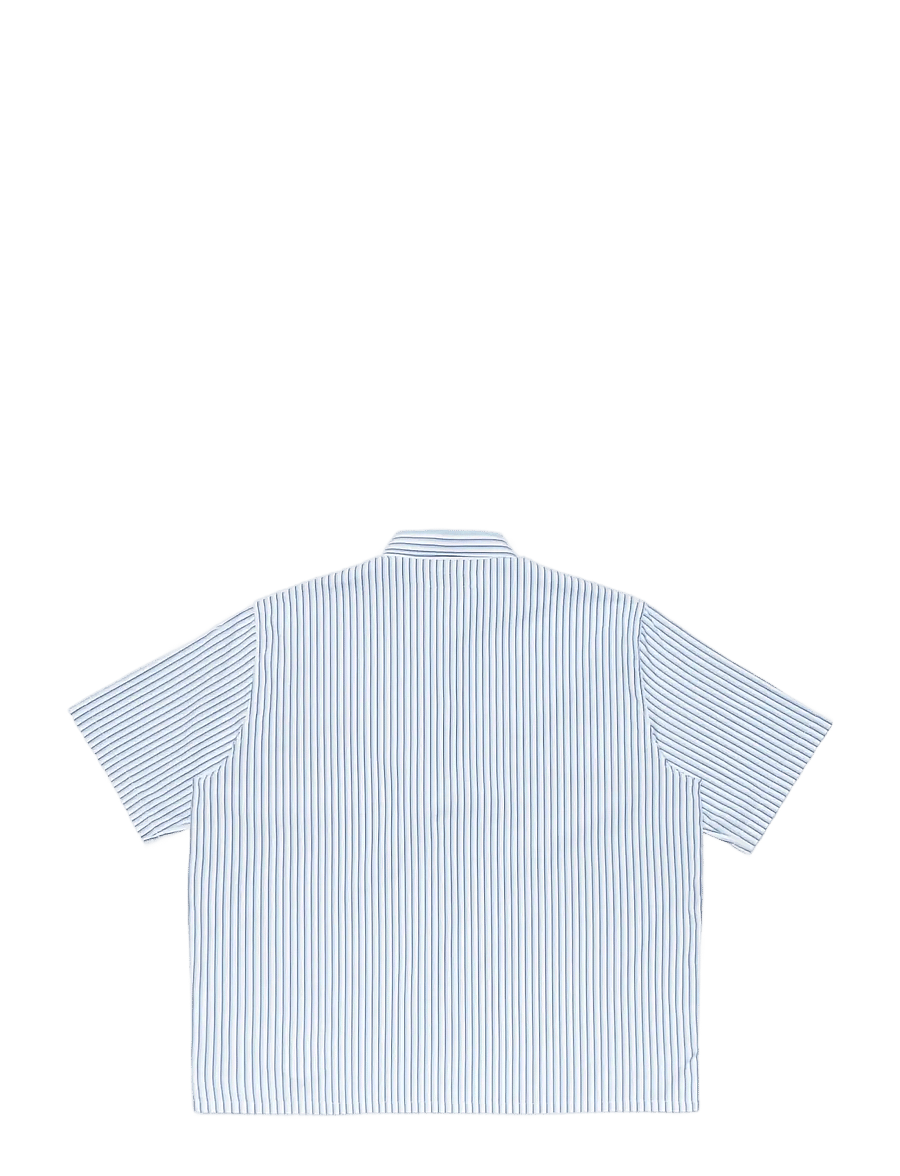 Edwin - Toledo Shirt Ss-White/Blue - basic-hemden - white - 2