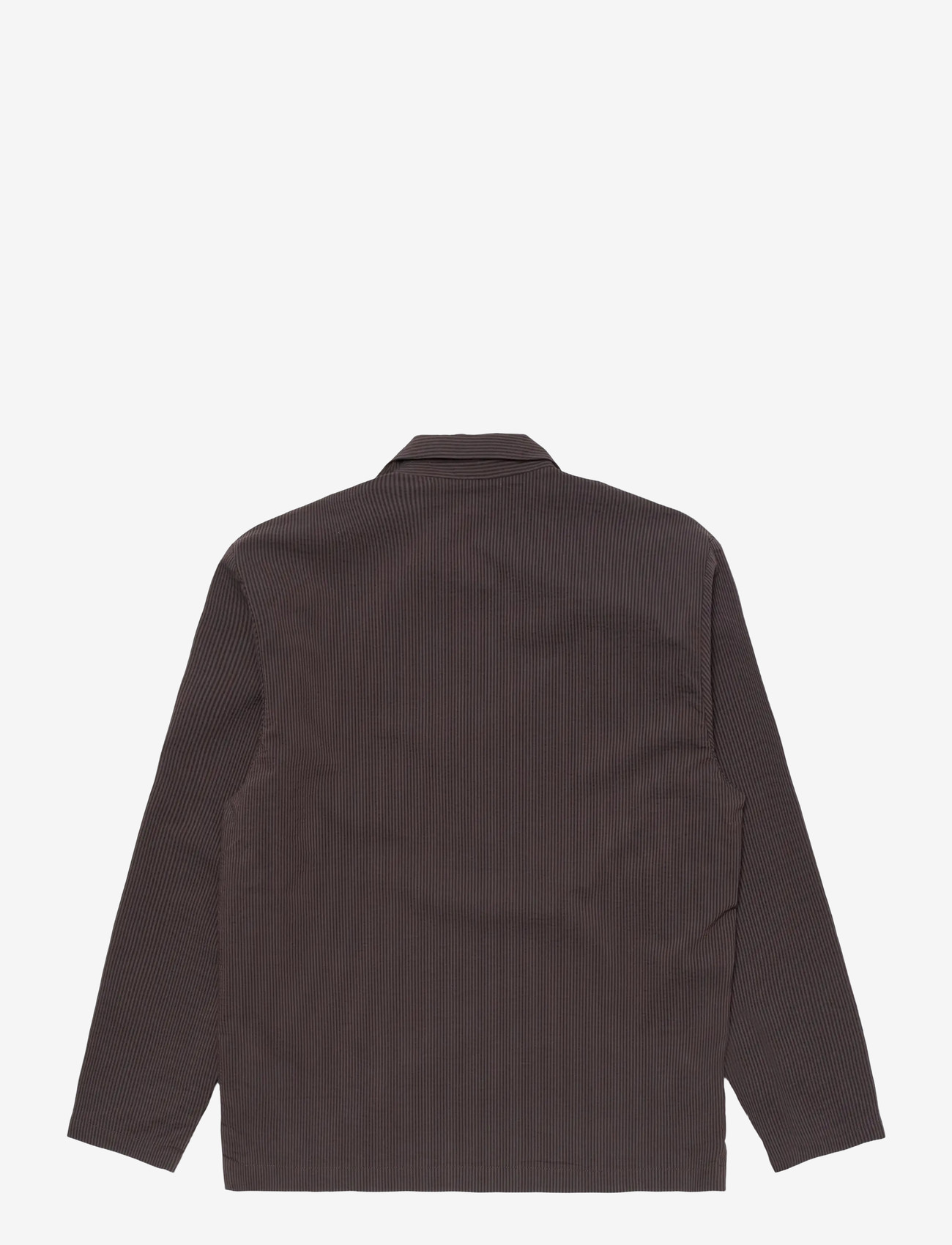 Edwin - Edison Blazer-Coffee Bean/Black - single breasted blazers - black - 2