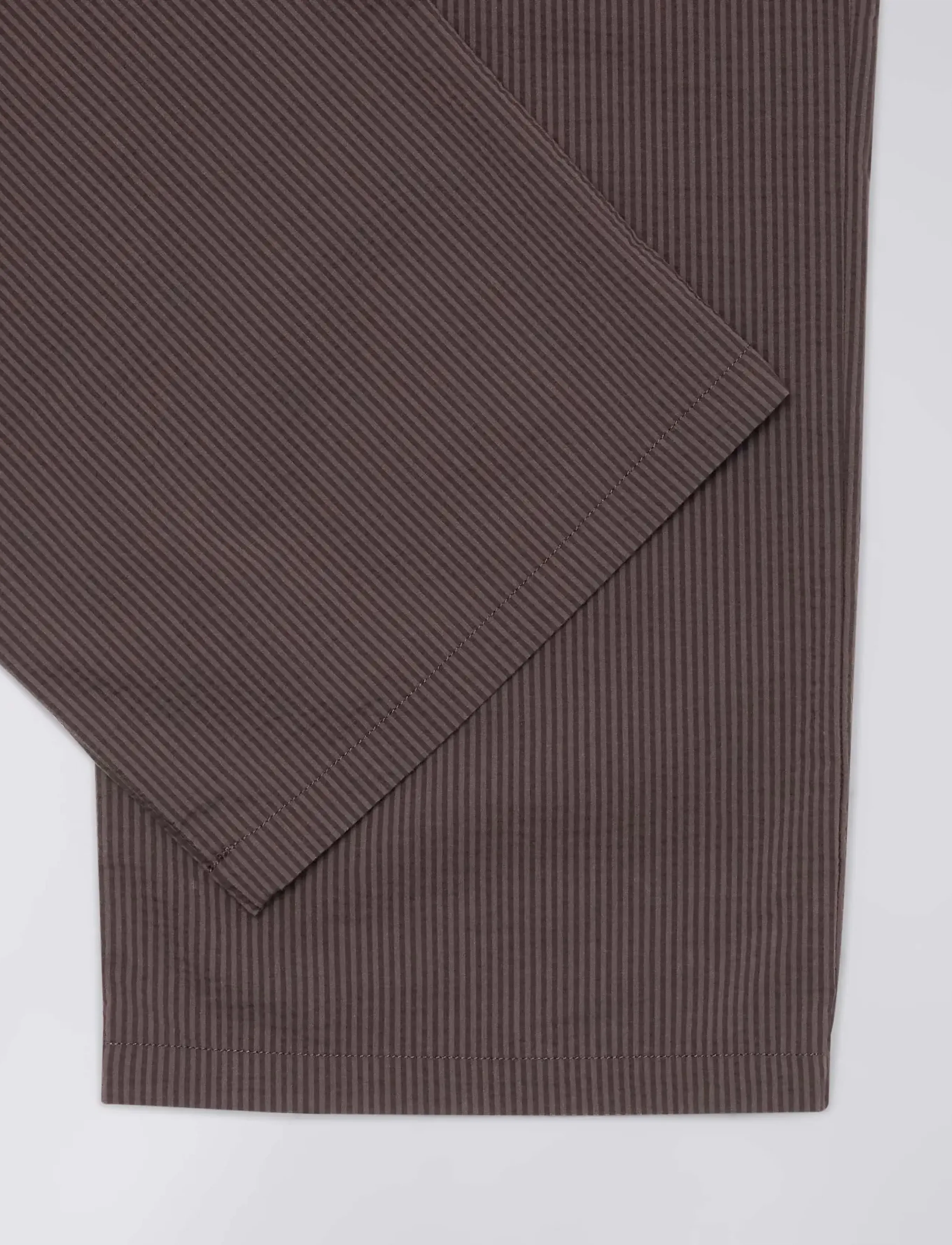 Edwin - Edison Pant-Coffee Bean / Black - vabaajapüksid - black - 5