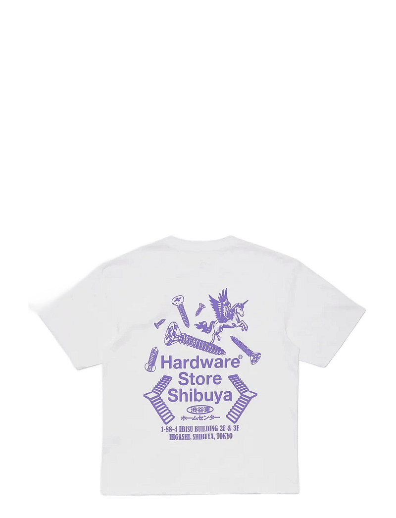 Edwin - Hardware Store Shibuya T-Shirt-White - lühikeste varrukatega t-särgid - white - 2