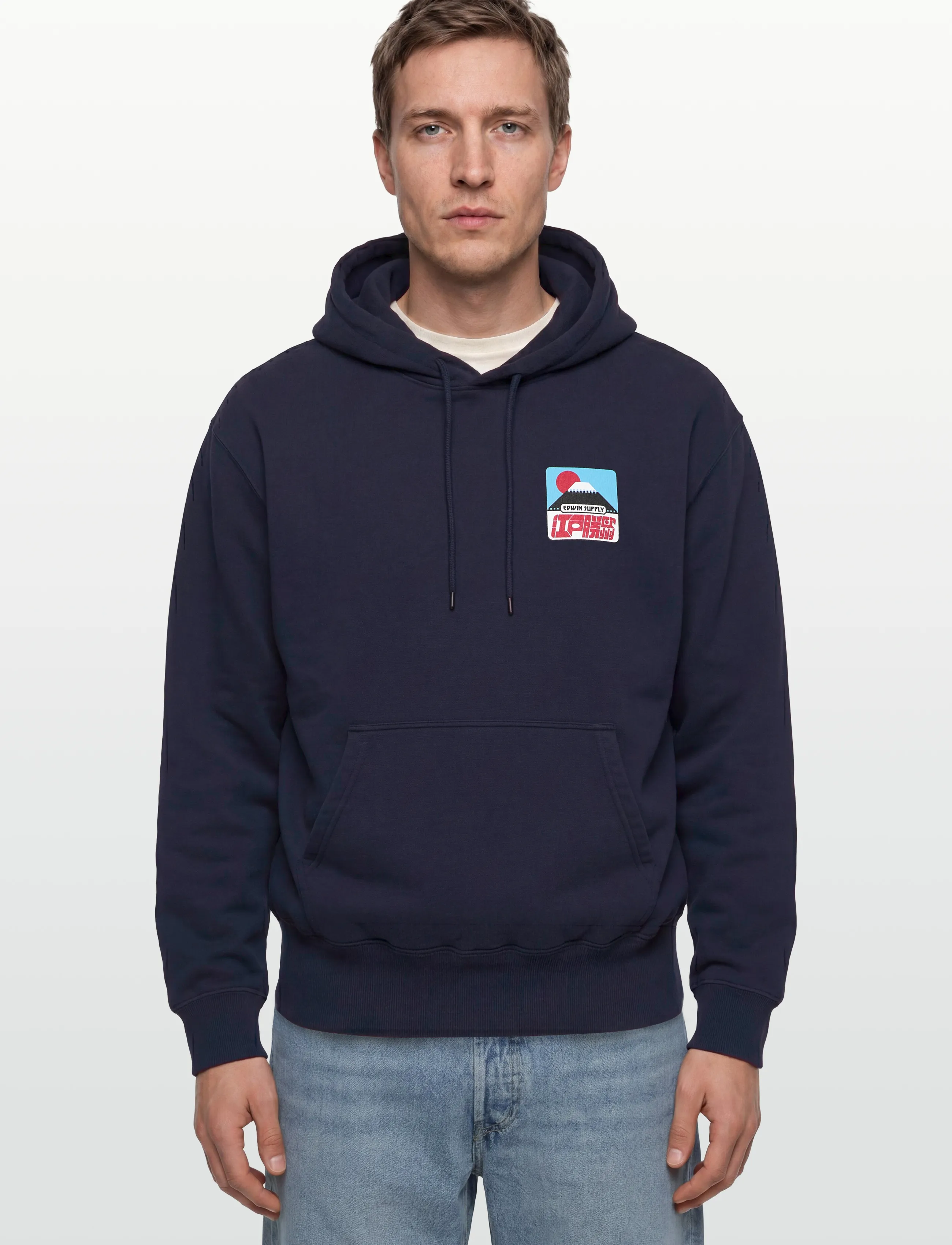 Sunset On Fuji San Hoodie Sweat Maritime 2