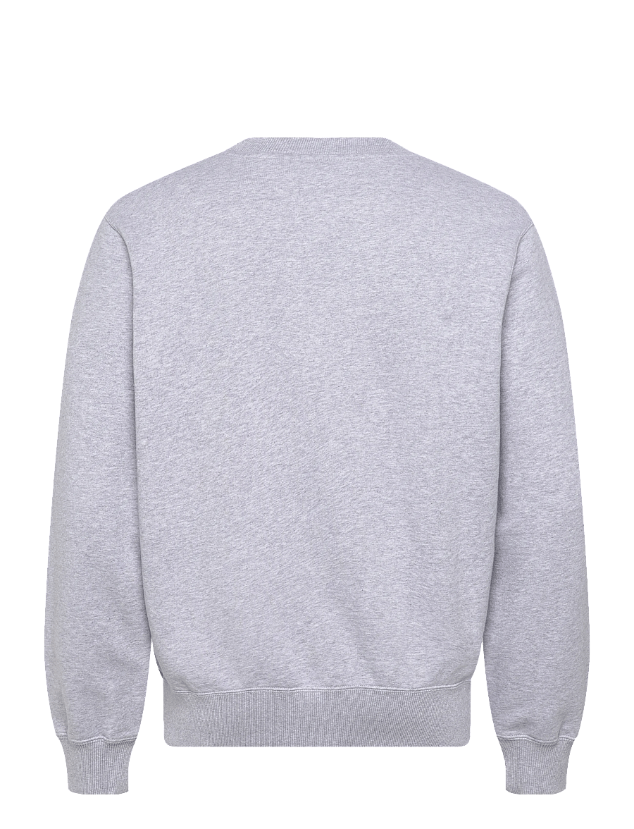 Edwin - Sunset On Fuji San Sweat - Grey Marl - sweatshirts - grey marl - 2