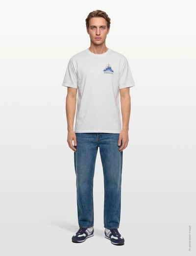 Edwin Alternative Sources T-Shirt - Kortærmede T-shirts - WHITE / white