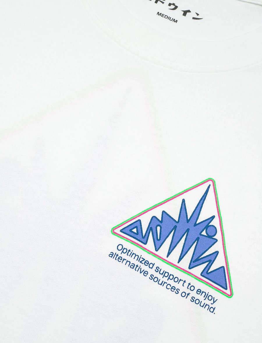 Edwin - Alternative Sources T-Shirt - kurzärmelig - white - 2