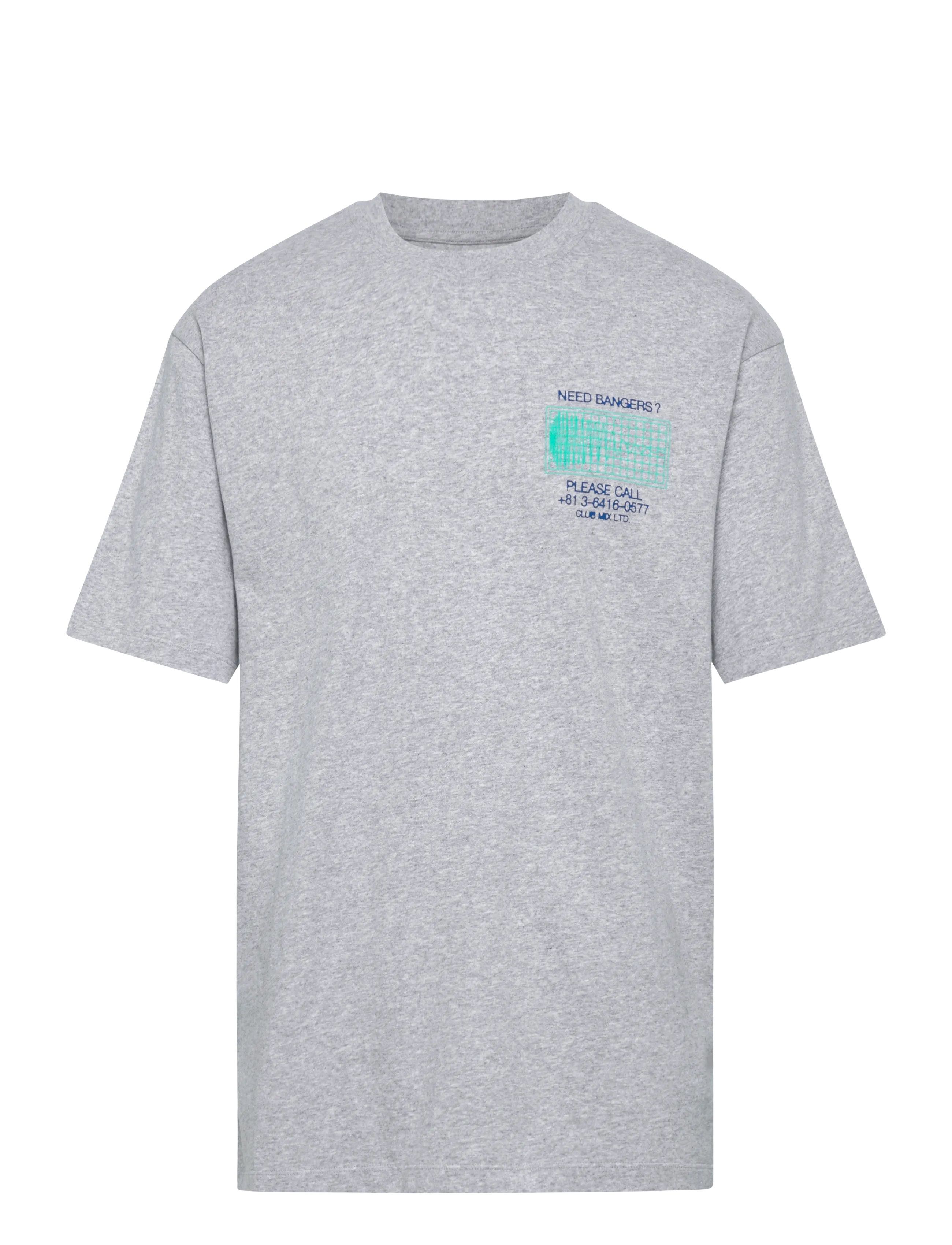 Edwin Need Bangers T-Shirt - T-shirts - GREY / grey