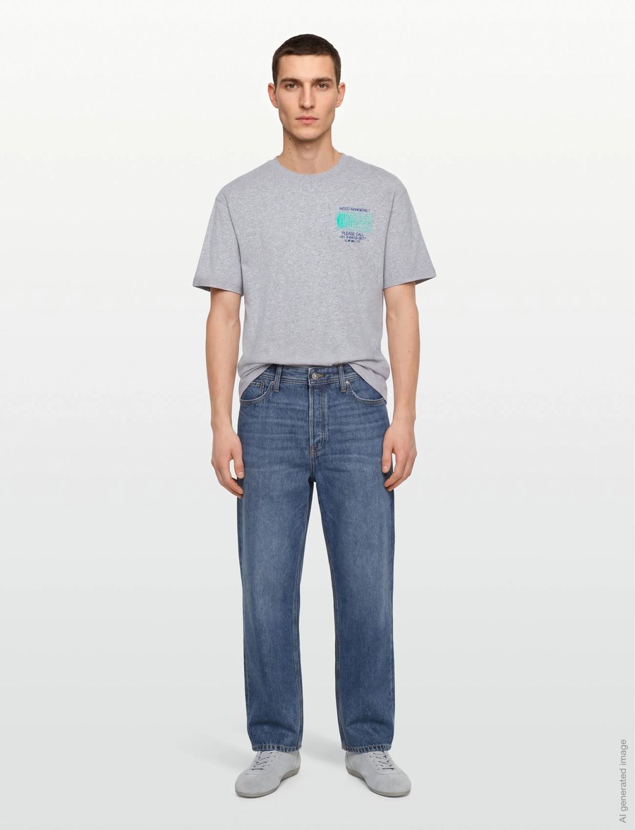 Edwin - Need Bangers T-Shirt - krótki rękaw - grey - 0