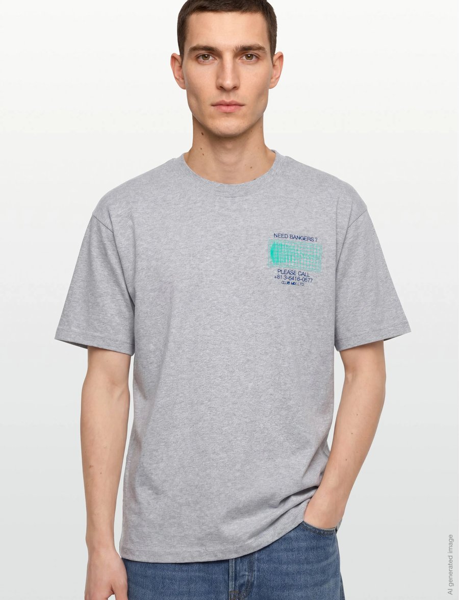 Edwin - Need Bangers T-Shirt - krótki rękaw - grey - 3