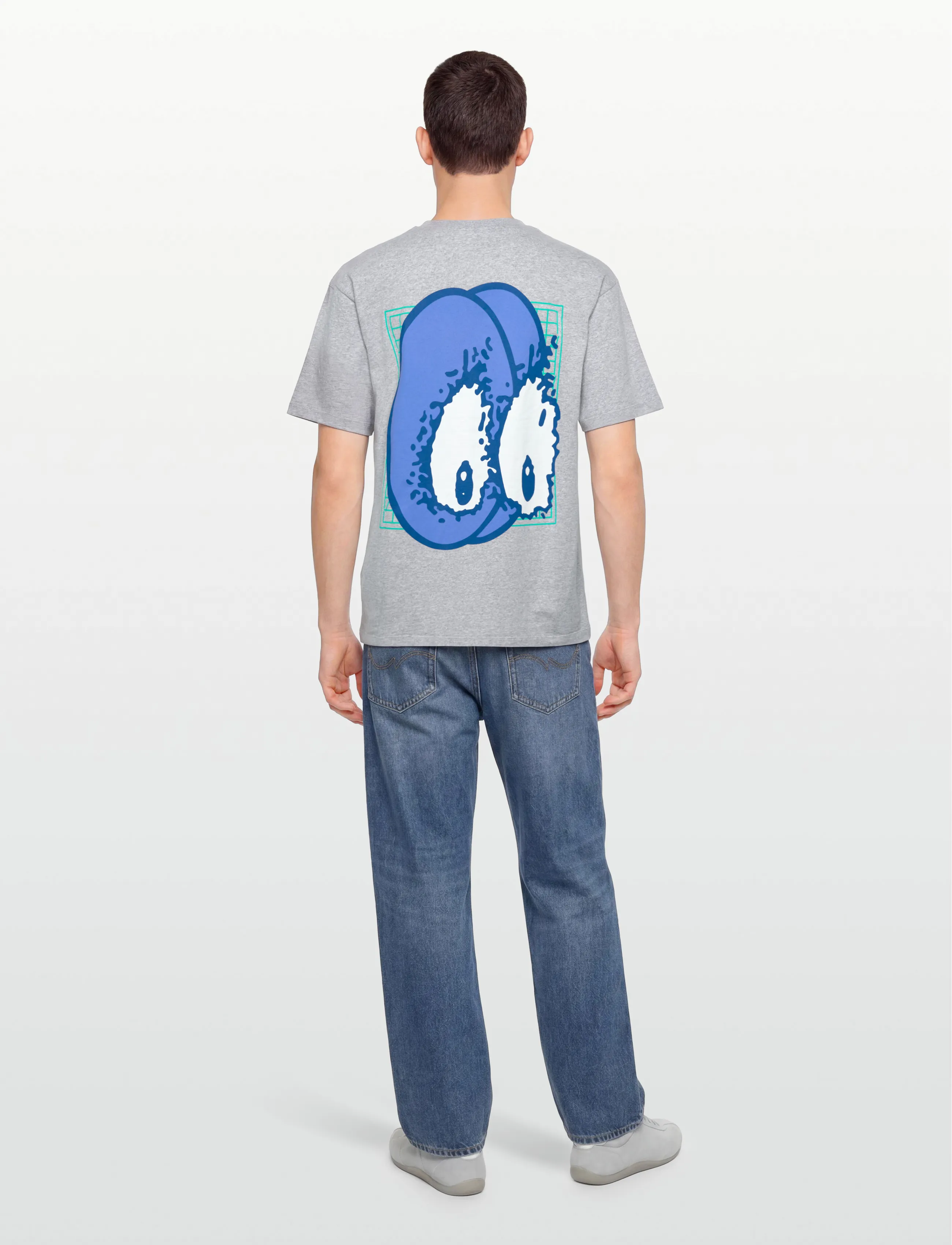 Edwin - Need Bangers T-Shirt - krótki rękaw - grey - 4